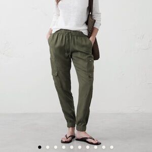 Banana Republic Tencel Cargo Jogger Pants